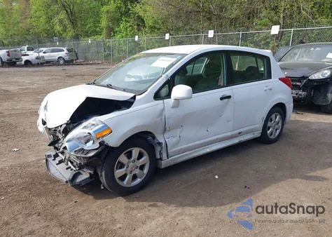 2010 Nissan Versa 1.8Sl from USA, damaged, VIN 3N1BC1CP9AL440076